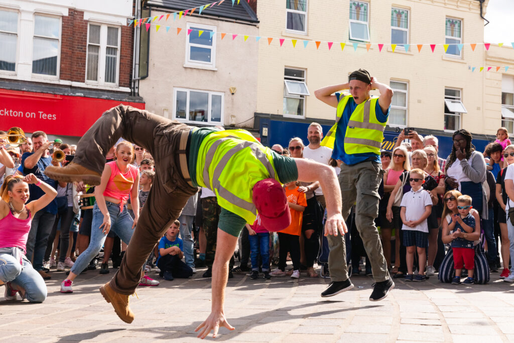 📸 Roswitha Chesher  🕺 Luca Silvestrini's Protein 📍 High Street, Stockton-on-Tees