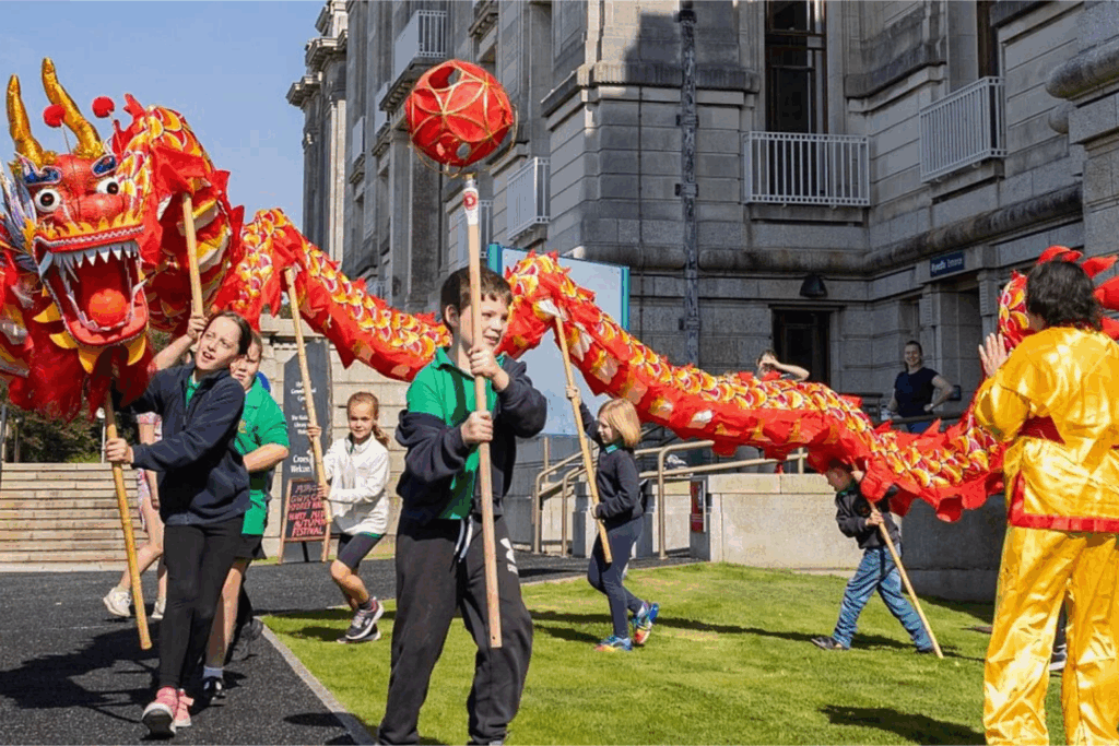 🐉 Chinese in Wales Association and Schools in Ceredigion  📍 National Library of Wales, Aberystwyth